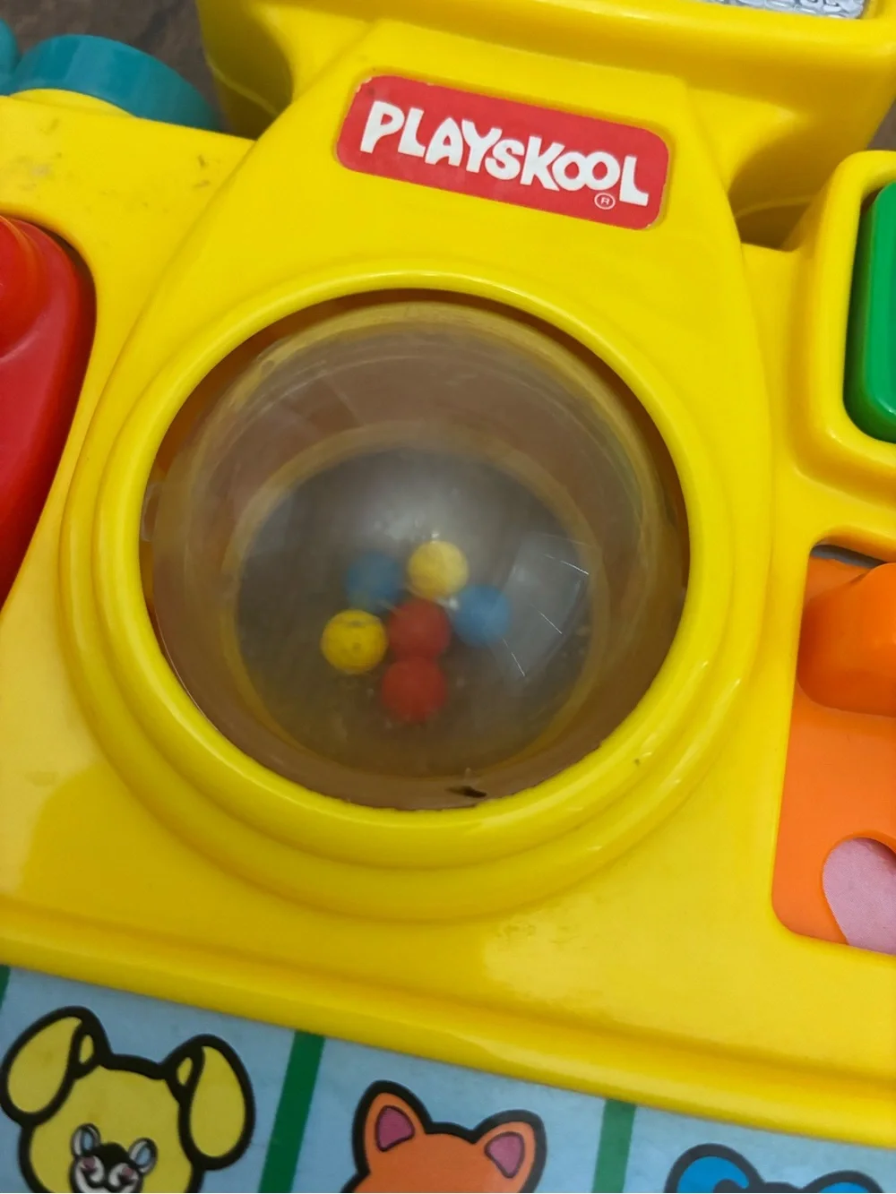 Vintage Playskool Baby Busy Toy Camera
